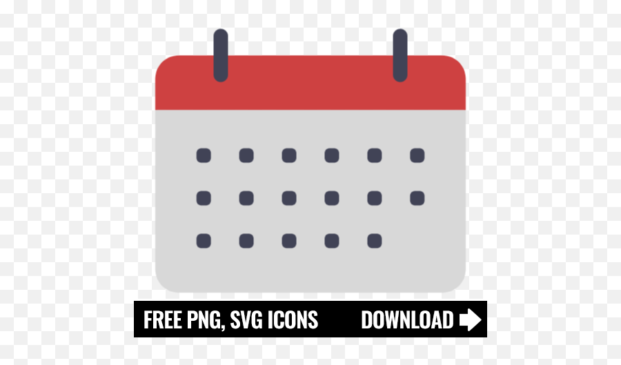 Free Calendar Icon Symbol Png Svg Download - Dot,Free Calendar Icon Download
