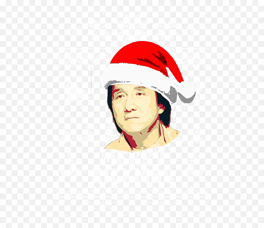 Jackie Chan Merry Kickmas T - Shirt Illustration Png,Jackie Chan Png