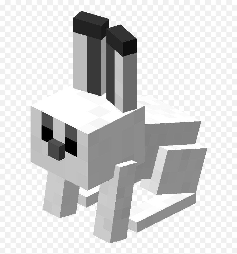 Baby White Rabbit - Killer Bunny In Minecraft Png,White Rabbit Png