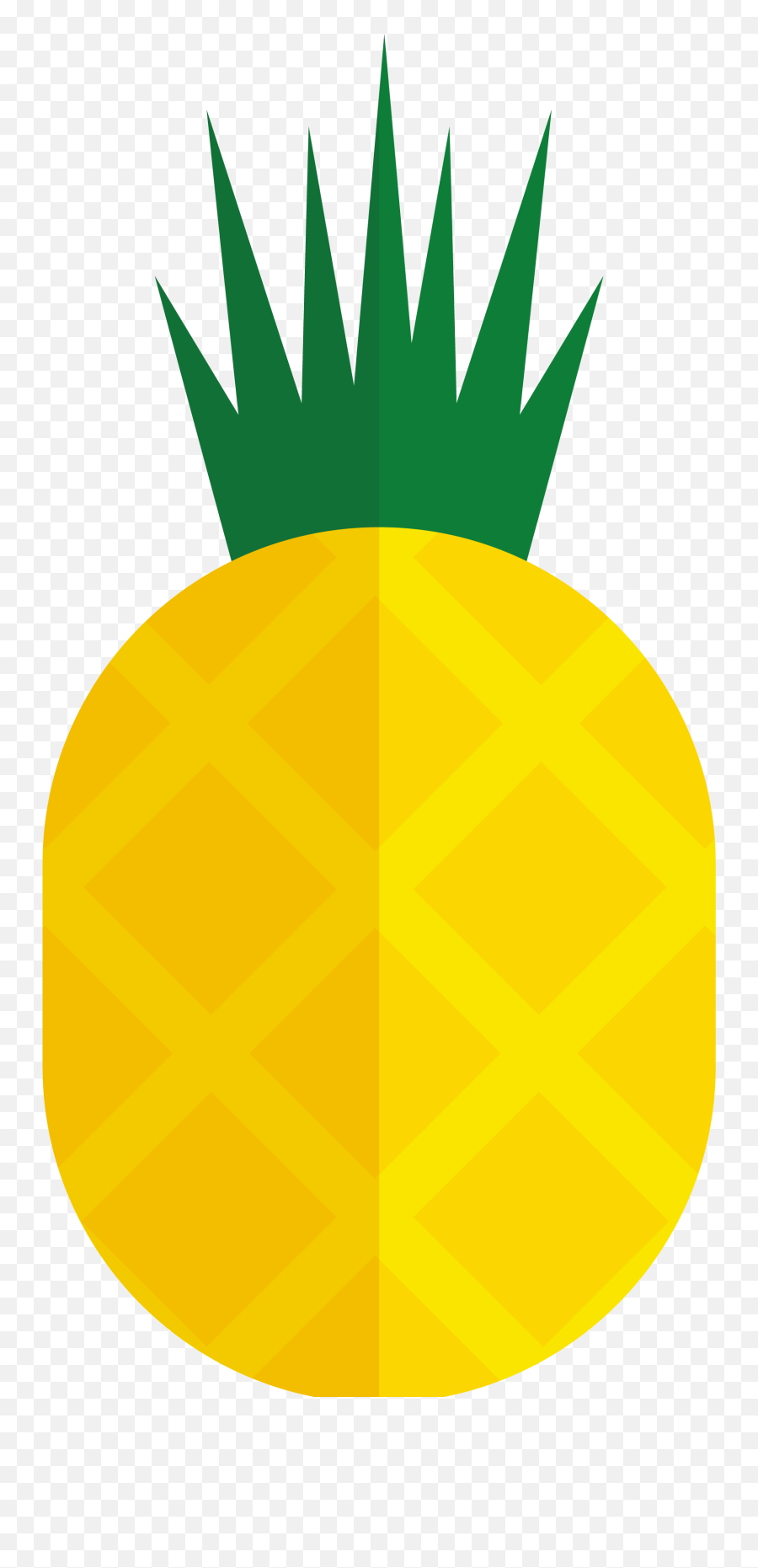 Free Pineapple Png Download Clip Art - Cartoon Pineapple Vector Png,Pinapple Png