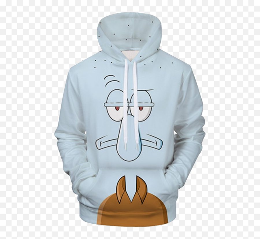 Squidward Tentacles Spongebob Squarepants - 3d Hoodie Sueter De Bob Esponja Png,Squidward Png