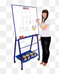 Whiteboard Clipart Individual Png Files - Transparent Easel For Classroom,Whiteboard Png