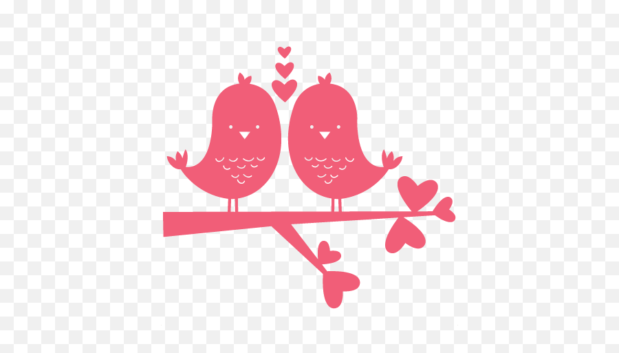 Download Hd Love Birds Clipart Frame Png - Scrapbook Clipart Love Clipart For Scrapbooking,Love Clipart Png