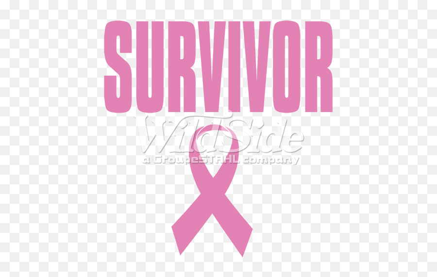 Download Hd Survivor - Pink Ribbon Breast Cancer Survivor Graphic Design Png,Pink Ribbon Png