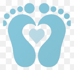 Cropped - Babyboyfootprintclipart1png Platvoet Platteland,Foot Print Png