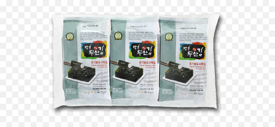 Jang Heung Organic Seaweed 3 X 4g U2013 Cityu0027super - Throw Pillow Png,Seaweed Png