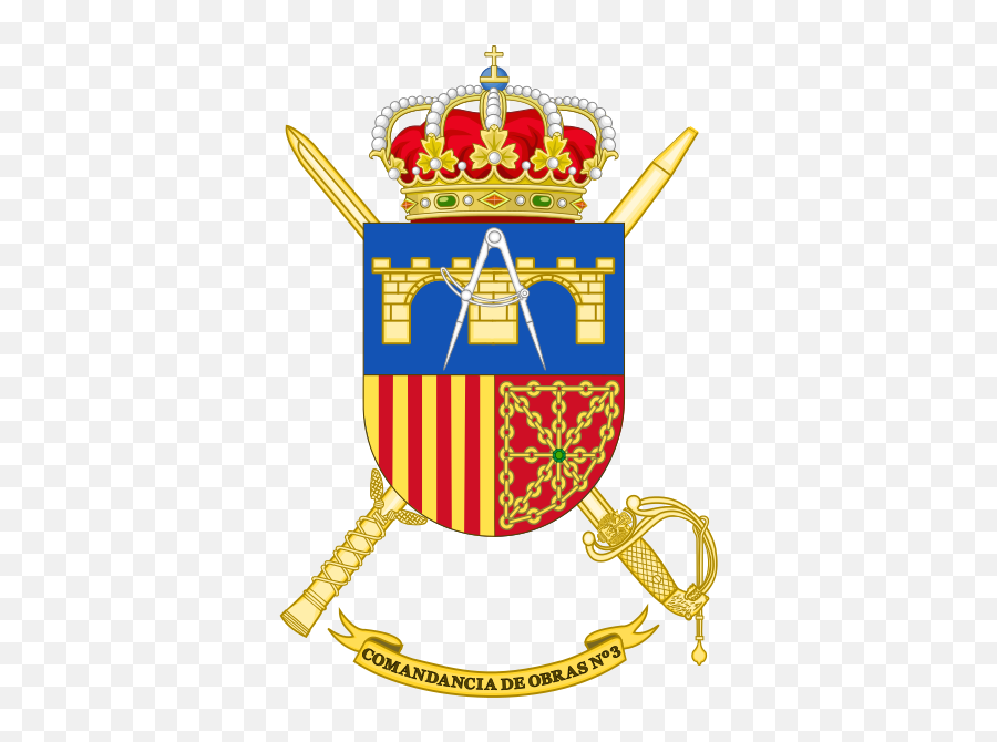 File3rd Construction Command Spanish Armypng - Heraldry Canary Islands Coat Of Arms,Spanish Png