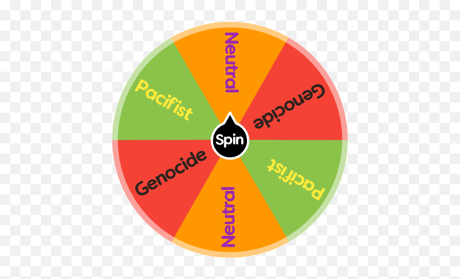 Undertale Routes Spin The Wheel App - Circle Png,Undertale Logo Png