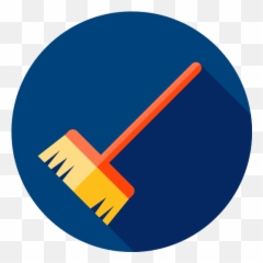 Broom - Free Construction And Tools Icons Circle Png,Broom Transparent