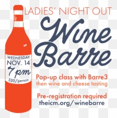 Wine Barre Ladiesu0027 Night Out - Glass Bottle Png,Ladies Night Png