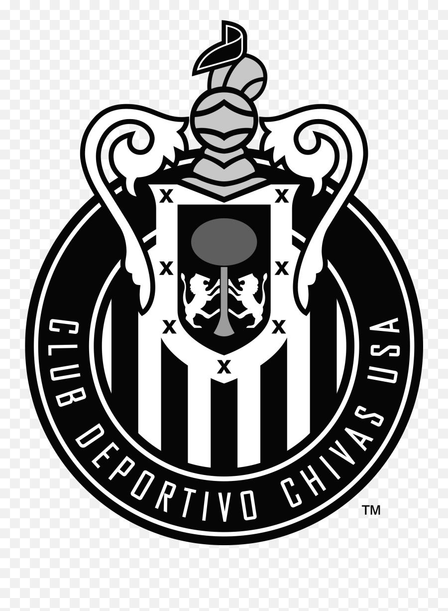 Download Chivas Usa Logo Black And - Chivas De Guadalajara Png,Dream League Soccer Logo