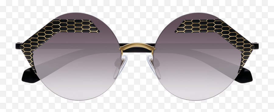 Serpenti Sunglasses - Bvlgari Sunglasses Round Png,Metal Png