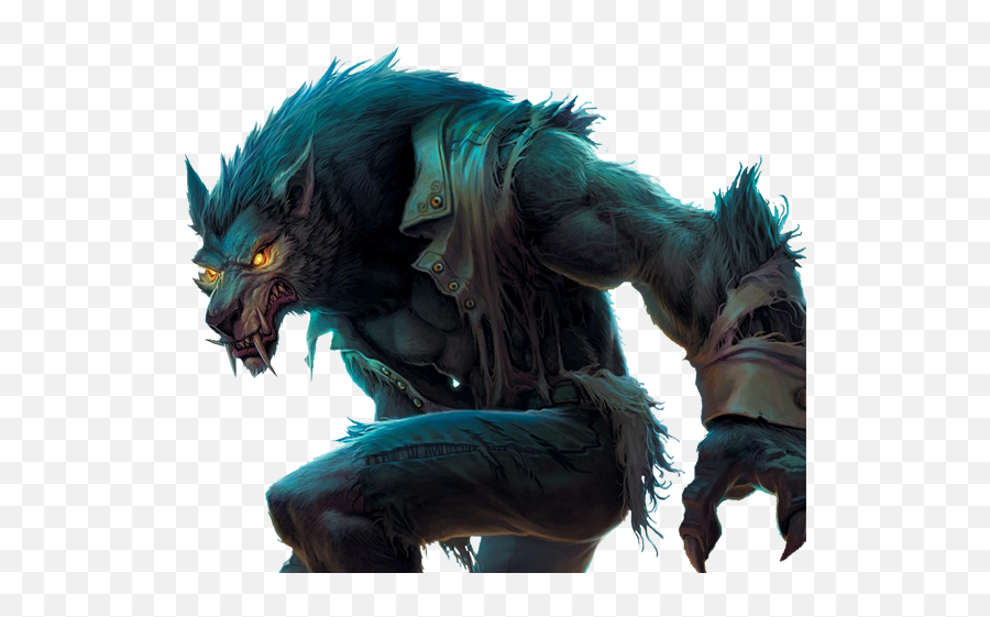 World Of Warcraft Png Transparent - Curse Of The Worgen,Werewolf Png