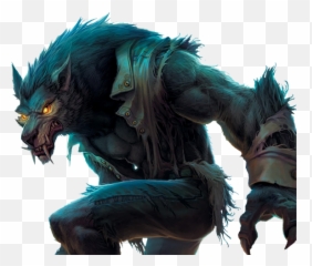 World Of Warcraft Png Transparent - Curse Of The Worgen,Werewolf Png