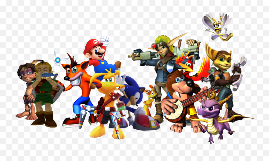 Video Game Characters Png Transparent - Video Game Characters Transparent,Video Game Characters Png