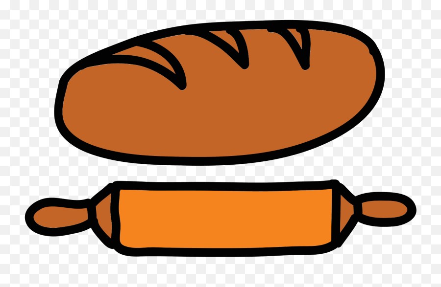 Bread And Rolling Pin Icon - Bread Clipart Full Size Portable Network Graphics Png,Rolling Pin Png