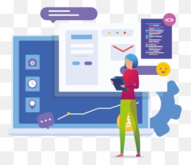 Social Media Work Marketing Seo Free Icon Of Isometric - Png