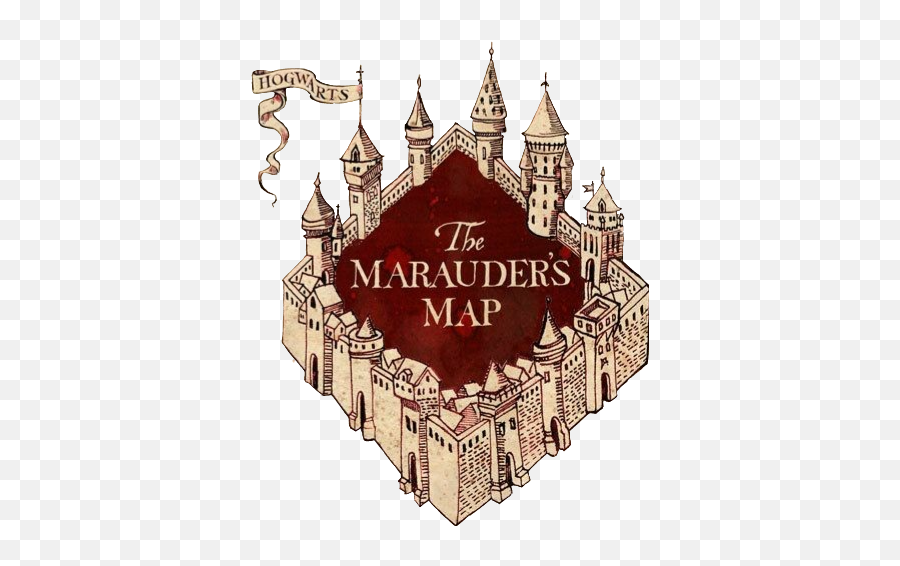 Download Hd Report Abuse - Marauders Map Harry Potter Harry Potter Marauders Map Png,Harry Potter Logo Transparent Background