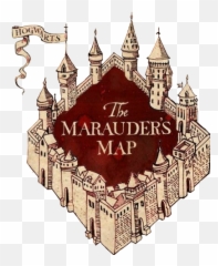 Download Hd Report Abuse - Marauders Map Harry Potter Harry Potter Marauders Map Png,Harry Potter Logo Transparent Background