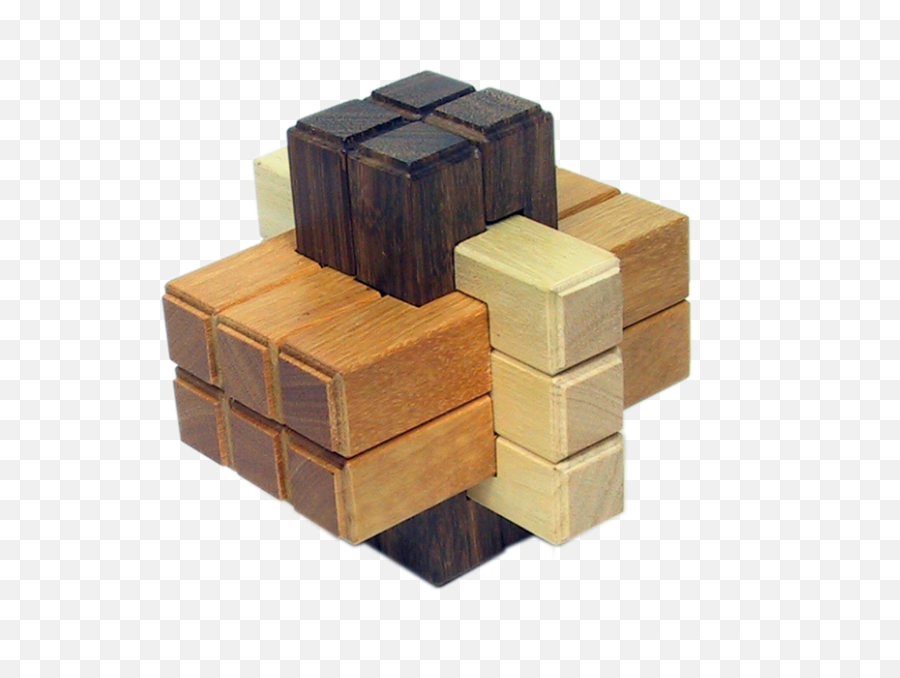Wausau U002782 - Eureka Puzzles 13 Piece Burr Puzzles Png,Piece Of Wood Png