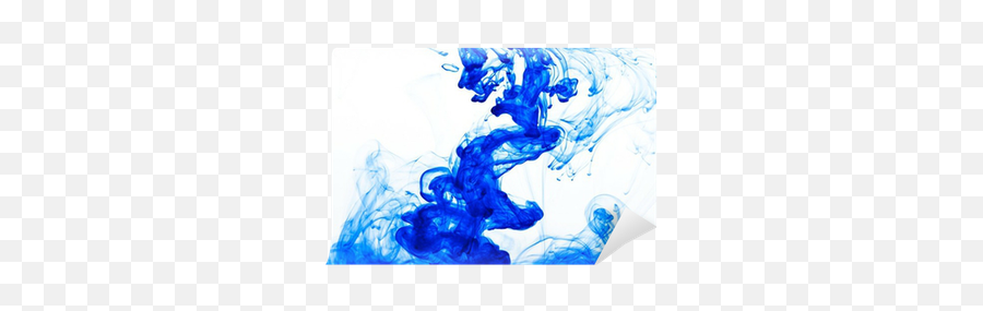 Blue Ink Drop Wall Mural U2022 Pixers We Live To Change - Baila En El Agua Png,Ink Drop Png