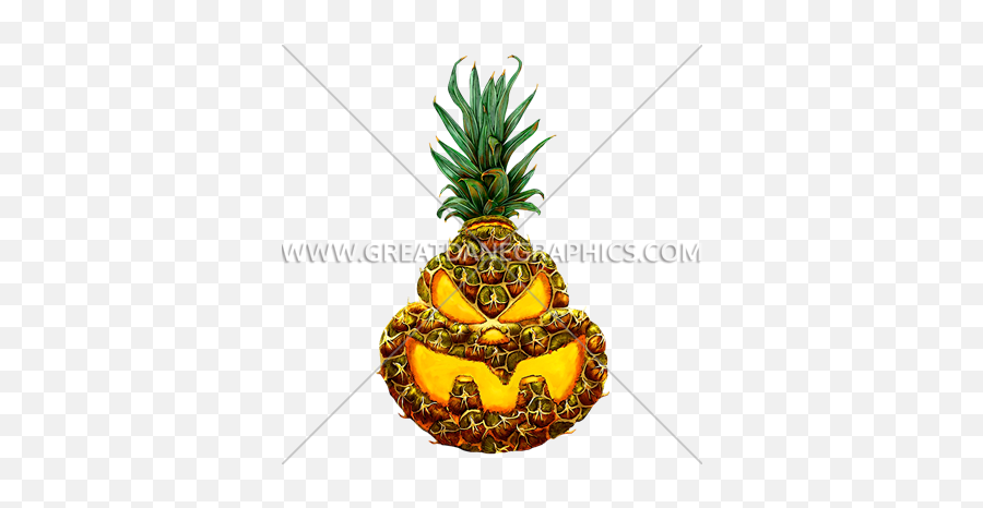 Pineapple Jack - Olantern Production Ready Artwork For T Ananas Png,Jack O Lantern Transparent