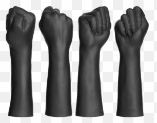 Dual Density Fist Closed Black Png