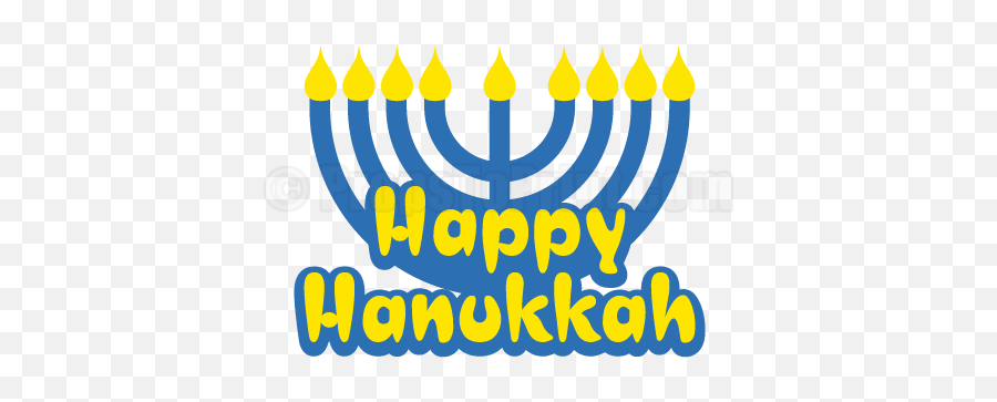 Happy Hanukkah Png - Clip Art,Hanukkah Png