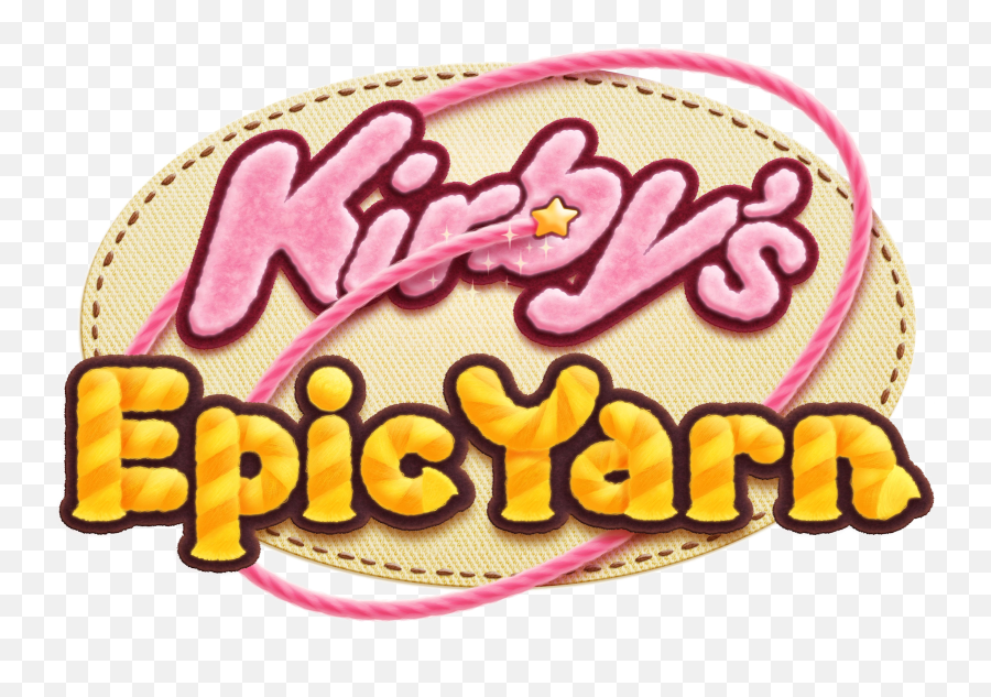 Kirby Epic Yarn Logo - Epic Yarn Logo Png,Xenoblade Logo