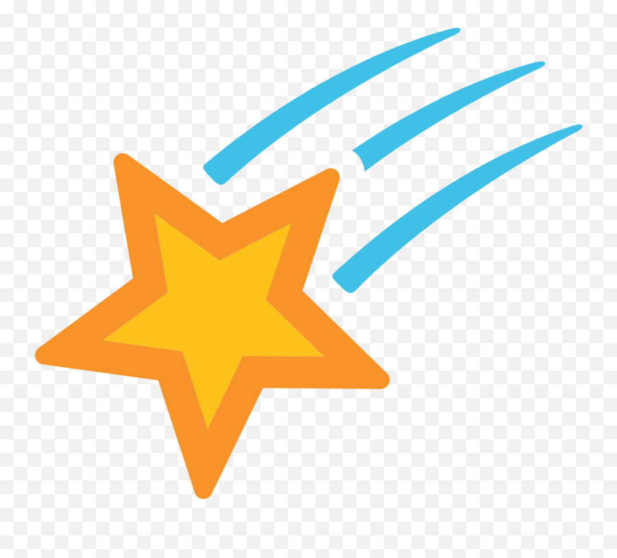 Sparkle Png Emoji - Shooting Star Emoji Full Size Png Android Shooting Star Emoji,Star Sparkle Png