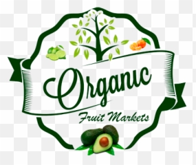 Organic Fruit Markets - Design Vegetable Logo Png,Fruit Logo