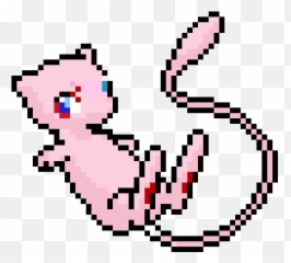 Mew Pixel Art Maker - Pokemon Pixel Art Grid Png,Mew Png