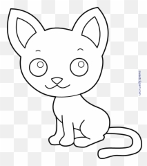 Cat Medium Coloring Pages 31 Png Printable Coloring4free - Cat Coloring Pages Png Transparent,Cat Nose Png