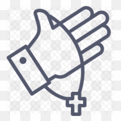 Cross Necklace Icon - png