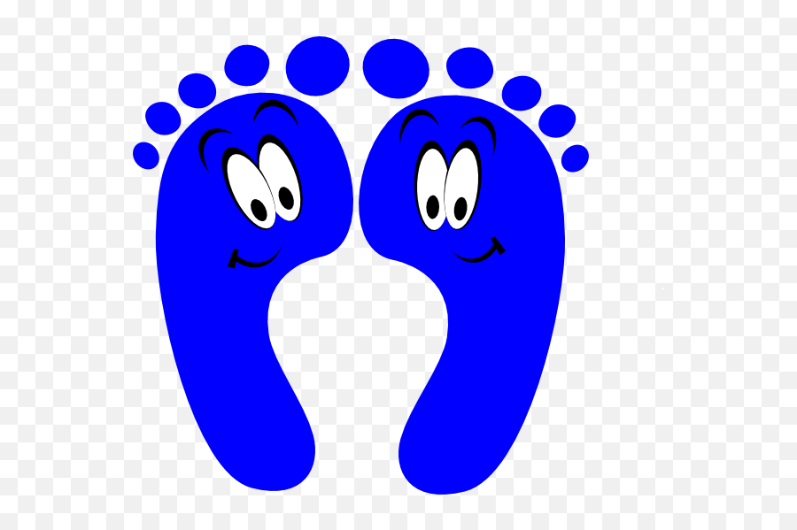 Feet Png - Blue Happy Feet Svg Clip Arts 600 X 518 Px Dibujos De Pies Animados,Feet Png