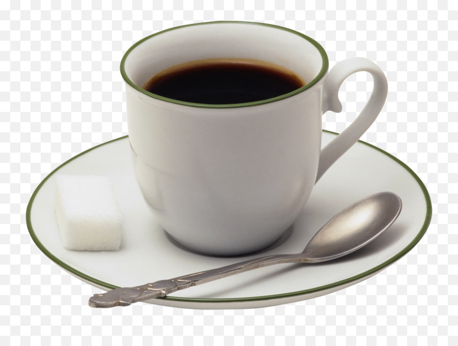 Download Hd Free Png Cup Mug Coffee Images Transparent - Coffee Cup With Spoon Png,Cup Of Coffee Transparent