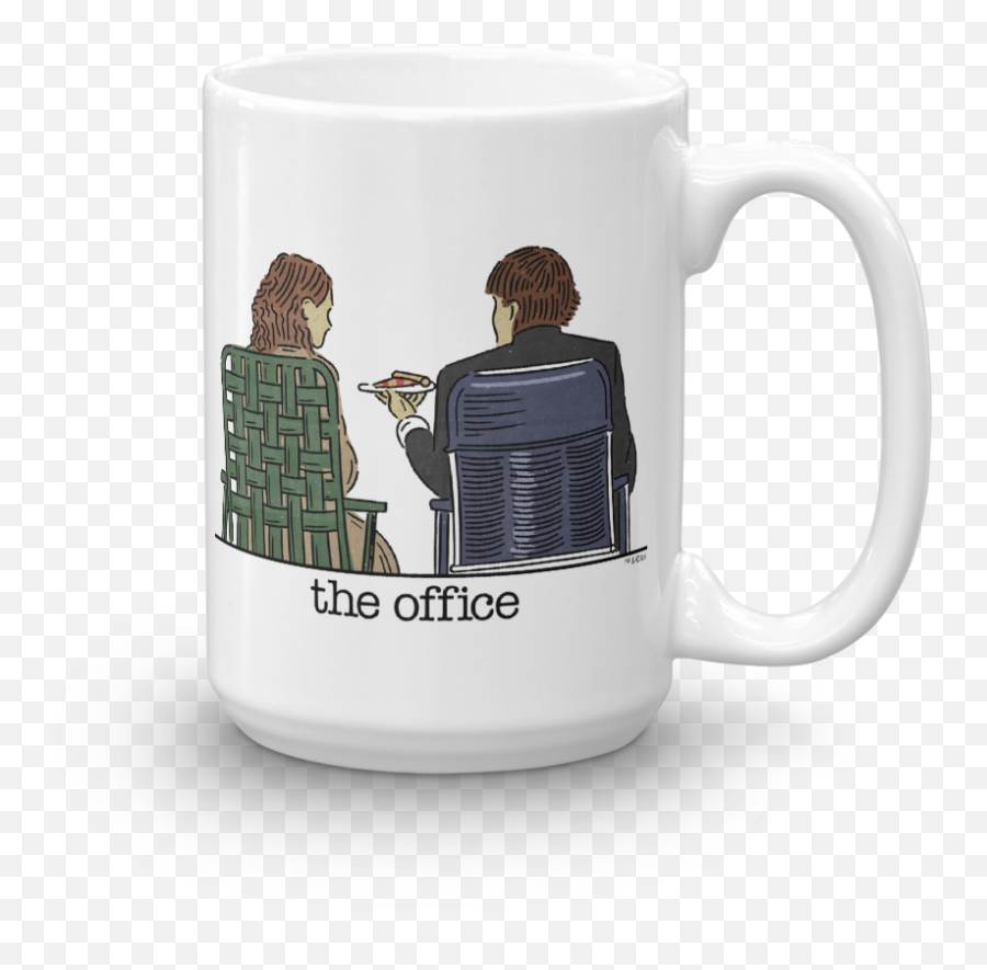 Download Pam The Office Coffee Mug - Jim And Pam Mug Png,Coffee Mug Png
