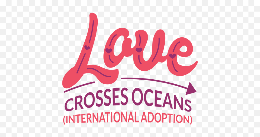 Love Crosses Oceans Lettering - Transparent Png U0026 Svg Vector Graphic Design,Crosses Png