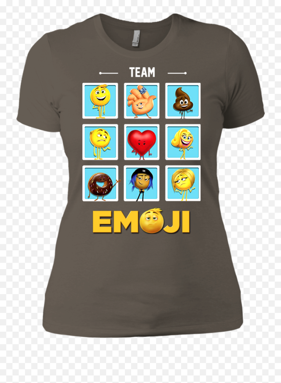 Download The Emoji Movie Team Panels T - Shirt Full Emoji Movie T Shirt Png,Emoji Movie Png