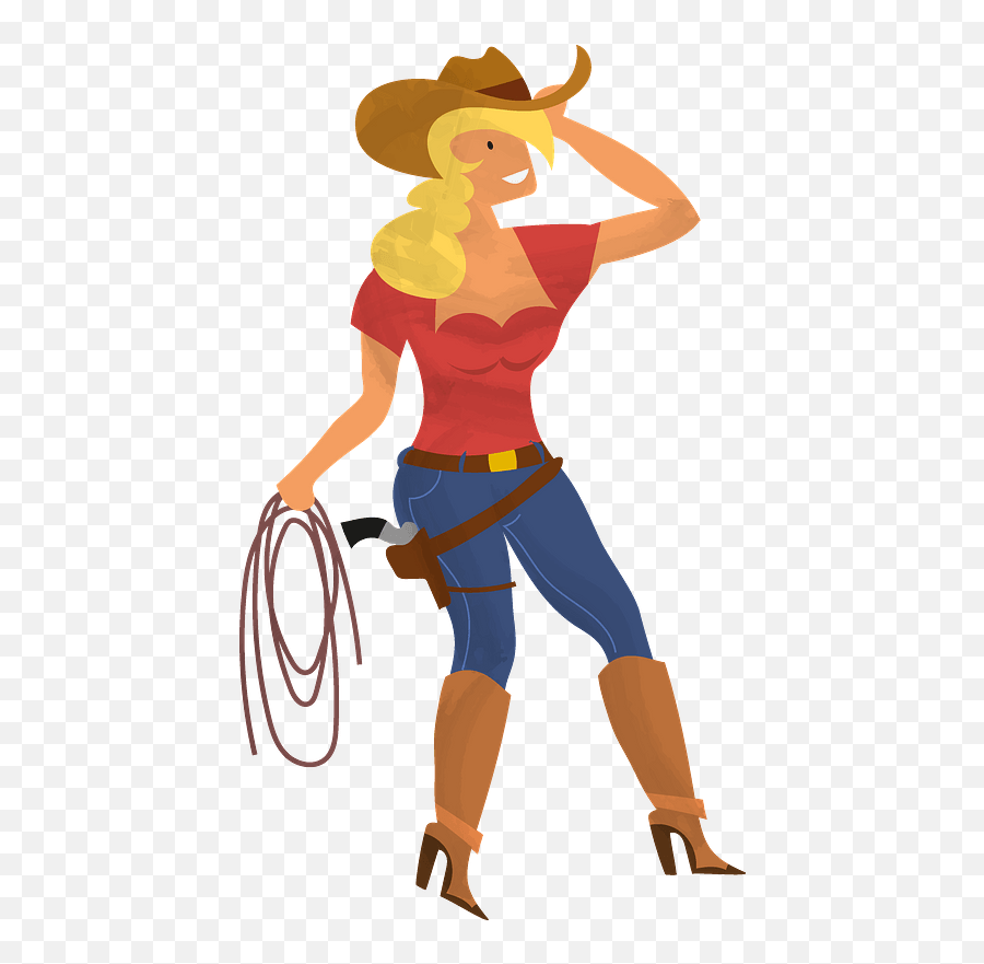Cowgirl Clipart - For Women Png,Cowgirl Png