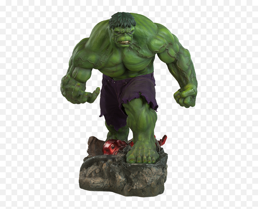 Marvel The Incredible Hulk Premium Formattm Figure By Side - Hulk No Haircut Statue Png,Incredible Hulk Png
