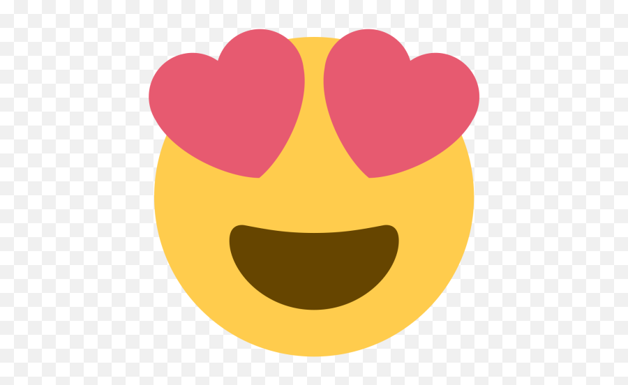 Purple Heart Emoji - Smiling Face With Heart Shaped Eyes Heart Shape Eyes Png,Yellow Heart Emoji Png