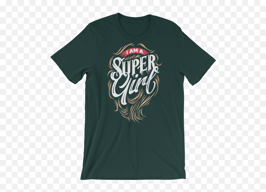 Womenu2019s I Am A Super Girl Short Sleeve T - Shirt Am A Super Girl Vector Png,Super Girl Logo