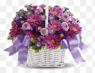 Congratulation Flower Png All - Flower Bouquet,Purple Flowers Png