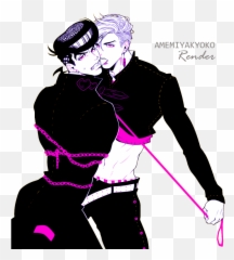 Download Rohan Josuke - Josuke And Rohan Fanart Png,Josuke Png