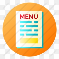 Menu - Reaturant Menu Icon Png,Restaurant Icon Png