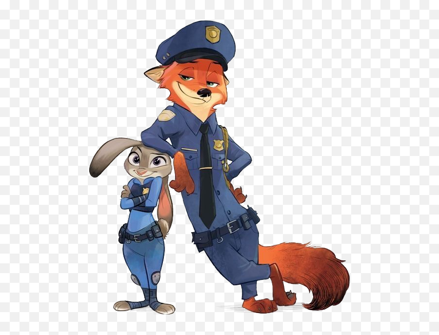 Officer Judy Hopps And Nick Wilde - Judy Hopps And Nick Wilde Police Png,Judy Hopps Png