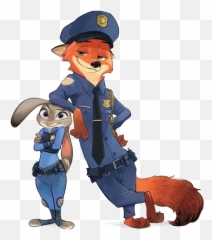 Officer Judy Hopps And Nick Wilde - Judy Hopps And Nick Wilde Police Png,Judy Hopps Png