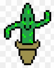Cactus - Pixel Art Minecraft Dragao Clipart Full Size Superhero png