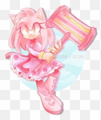 Amy Rose Sonic The Hedgehog Drawn By Spacecolonie Danbooru - Amy Rose Chillisart png